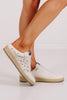Aloka Off White Slip On Sneakers