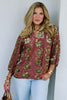 When You Know Rose Velvet 3/4 Sleeve Top