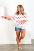 TWT® So Sweet Red Polka Dots with Lace Top
