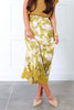 Better Days Olive Maxi Skirt
