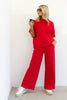 DOORBUSTER Hope To See Ruby Short Sleeve Pant Set