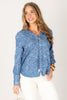 Dear John Galina Avalon Button Down Blouse