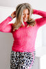 TWT® Lillian Pink Long Sleeve Layering Top