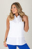 Sasha White Layering Tank