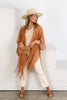 Arizona Taupe Short Sleeve Kimono