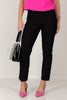 Tribal Flatten It Black Ankle Pant