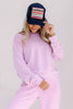 Wendie Ice Pink Long Sleeve Top
