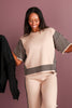 Bonnie Taupe Short Sleeve Sweater
