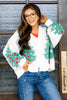 Christmas Tree Long Sleeve Cardigan