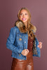 In My Element Blue Denim Long Sleeve Jacket