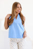 Making Moves Chambray Sleeveless Top