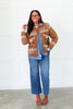 Western Mocha Long Sleeve Cardigan