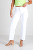 Just Black Optic White Classic Straight Jean