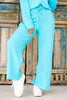 TWT Lux Collection Blue Wide Leg Pant