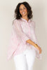 Endless Ease Lavender Mix Rose Print Sheer Blouse With Camisole