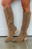 Alessia Taupe Western Boots