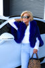 Zoie Royal Mink & Fox Shoulder Wrap