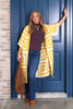 Rhea Mustard Crotchet Short Sleeve Cardigan