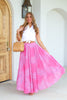 TWT® Mindy Pink Paisley Maxi Skirt