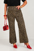 Blair Leopard Wide Leg Denim Jean
