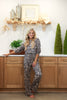 TWT® Move It Black Zebra Wide Leg Pajama Set