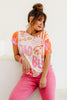 Ciao Bella White Short Sleeve Tee