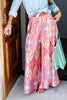 Arizona Pink Mix Wide Leg Pant