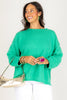 Isla Green Long Sleeve Sweater