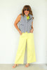 Chasing Storms Striped Scalloped Vest