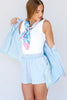 TWT®  Maeve Denim Pull On Short