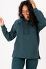 DOORBUSTER Spanx Airessentials Meridian Brushed Half Zip Long Sleeve Tunic