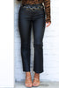 Dear John Jeanne Black Straight Leg Jean