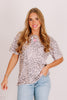 TWT® Mollie Brown Leopard Short Sleeve Tee