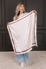 Focused On You Beige Polka Dot Silky Scarf