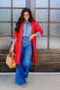 TWT® Simple Red Cardigan