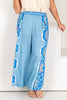 Happy Days Dusty Blue Wide Leg Pant