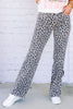 Madalyn High Rise Leopard Vintage Flare Jean