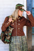 Need You Now Brown Long Sleeve Jacket