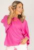 Nadia Pink Short Sleeve Top