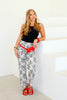 Tropical Escape Cream Cropped Pant