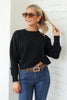 Need the Same Black Long Sleeve Sweater Top