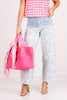 Morgan High Rise Light Blue Wide Leg Jean
