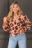 Tribal Wear Two Ways Front To Back Long Sleeve Sweater