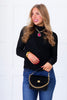 Molly Bracken Black Leopard Long Sleeve Top