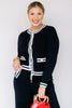 A.Z.I. Black Long Sleeve Cardigan