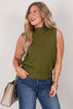 For The Moment Martini Olive Sleeveless Tank