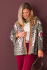 Leopard Beige Multi Long Sleeve Cardigan