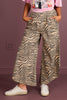 Wild Thing Washed Zebra Relaxed Fit Tulip Jean