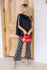 All Is Well Black Satin Sleeveless Blouse