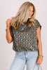 On My Own Velvet Sage Sleeveless Top